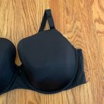 Torrid Plus Size Perfect T-Shirt Bra Solid Black Bow w/ Cutout Underwire 44DDD Photo 5