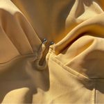 ZARA Light Yellow Bodysuit with Plunging Neckline. Photo 5