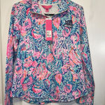 Lilly Pulitzer  UPF 50+ Skipper Popover Long Sleeve Quarter Zip Top Photo 0