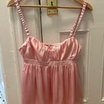 Amanda Uprichard Pink Babydoll Top Photo 0