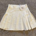 Princess Polly White Pleated Skirt Photo 0