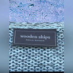 Wooden Ships wooden ship v neck drop shoulder mint color sweater S/M Photo 4
