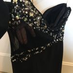 Ruby Rox Black sparkly one shoulder evening dress Photo 15