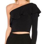 Milly One Shoulder Ruffle Top Photo 0