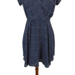 Altar'd State  Dress Medium Blue Short Sleeve Fit‎ Flare Casual Cottagecore Photo 2