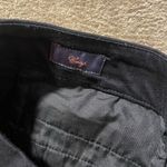 st. john's bay  Pants Women's 12 Cropped Capri Black Stretch Cuffed Cotton Casual Photo 2