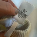 EXPRESS  cream colored high waisted fringe sweater mini skirt size XL Photo 11