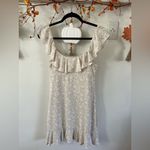 Abercrombie & Fitch  Floral Ruffle Scooped A-line Mini Dress Photo 3