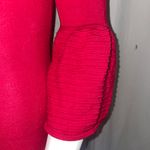 New York & Co. 7th Avenue Red Bell Sleeve Sweater  Photo 3