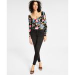LEYDEN‎ Women's Floral Ruched Photo 2