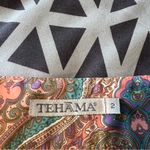 TEHAMA Pink Multicolor Paisley‎ Print Mini A Photo 7