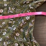 Old Navy  XXL Dress Floral Print Long Sleeve Boho‎ Green Casual Women's Photo 7