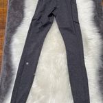 Lululemon Grey High-Rise Reflective Side Pocket Leggings Photo 3