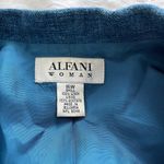 Alfani Vintage  woman blue linen blazer Photo 3