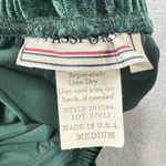 Passports Vtg. Velour Floral Print Button Up Top & Pants Set Green S/ M USA Made Photo 6