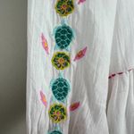 Simply Southern Maxi Dress Womens XXL White Embroidered Turtle Flowers Boho New Photo 9