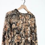 Free People  Out For The Night Top Sheer Oversized Boho size XS Photo 3