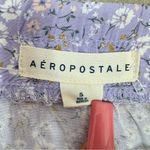 Aeropostale  Y2K‎ Floral Tie Waist Flippy Mini Skirt Purple Small Photo 9