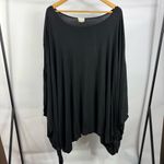 Three Bird Nest Wren Tunic Size OS Black Photo 1