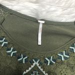 Free People  Changing Directions Aztec Shirt Small Photo 4