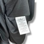 Lulus  NWT Grand Beauty Black Ruffled One-Shoulder Mermaid Maxi Dress Large Photo 10