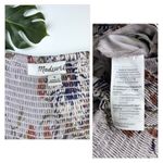 Madewell  Strapless Tie-Front Jumpsuit in Painted Blooms Violet Dusk Photo 11