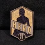Her Universe Star Wars Rey Hero Glitter Pin Photo 0