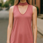 Drew  Womens Pink Cutout Dress Photo 0