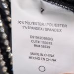 Speechless  Black Rhinestone Fringe Bodycon Mini Dress NWT Size 7 Juniors NWT Photo 7