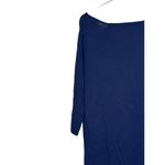 Lilly Pulitzer Women's Dress Shirt Crew Neck 3/4 Sleeves Pima Cotton Blue Small Photo 7