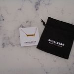 BaubleBar  N Nameplate Necklace Photo 1