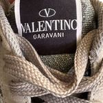 Valentino Garavani Rockrunner sneakers in camouflage suede and mesh grey 38.5 Photo 11