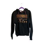 Vintage 90s Minnesota Gophers Hockey Hoodie Black‎ Unisex M Pullover Black Size M Photo 3