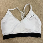 Nike  Dri-Fit White Women’s Sports Bra Photo 0