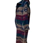 Woolrich Reversible Wool Hooded Southwestern Vintage Blanket Coat One Size Photo 8