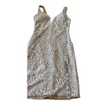 Dave and Johnny Lace Mini Dress Sleeveless V Neck Cocktail Party Dress Photo 4