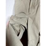 TNA 100% Cotton Tan Khaki Cargo High Rise Pant Size 2 Photo 4