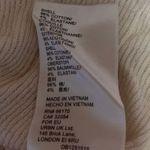 Urban Outfitters  Sunray Seamed White Cream Mock Neck Knit Crop Sweater Top XS Photo 3