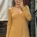 American Eagle Soft & Sexy Ribbed Long Sleeve Shirt Photo 1