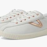 Tretorns from Tuckernuck NyLite Leather White/RoseGold 6.5M Photo 0