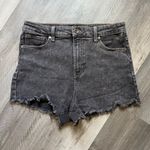 Kendall + Kylie High Rise Drifter Shorts Black Acid Wash Photo 1