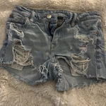 American Eagle  Light Wash Jean Shorts Photo 0