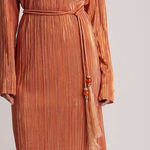 SABINA MUSAYEV Afek Dress Large Orange Photo 0