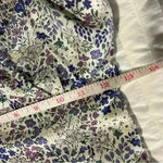 Blue Blush  smocked floral blue and purple mini dress Photo 6