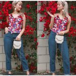 Hutch Anthropologie‎ x  NEW Strapless Ruffle Top US 8 Spring Fall Floral Photo 3