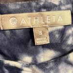 Athleta  Blue Tie Dye Sleeveless High Neck Mini Dress Size S Photo 4