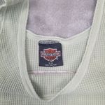 Harley Davidson Green Embroidered Palm Beach Waffle Knit Tank Top size Large Photo 4