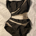 Brand New Swimmer Liket Women's Size Medium Black One Piece Swimsuit Photo 0