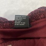 Cami NYC Chenille Maroon S Small Crochet Tube Top Photo 3