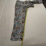 Talbots Pants Tropical Safari Animals Relaxed Chino Sz 10 Lion Giraffe Tiger Etc Photo 2